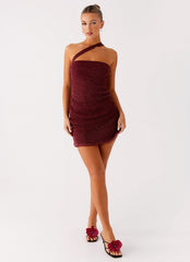 Misty Mesh Mini Dress