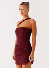 Misty Mesh Mini Dress