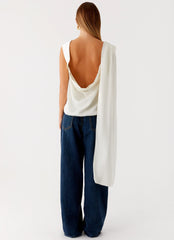 Mojito Cowl Top