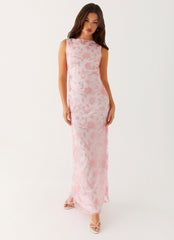 Moorey High Neck Maxi Dress