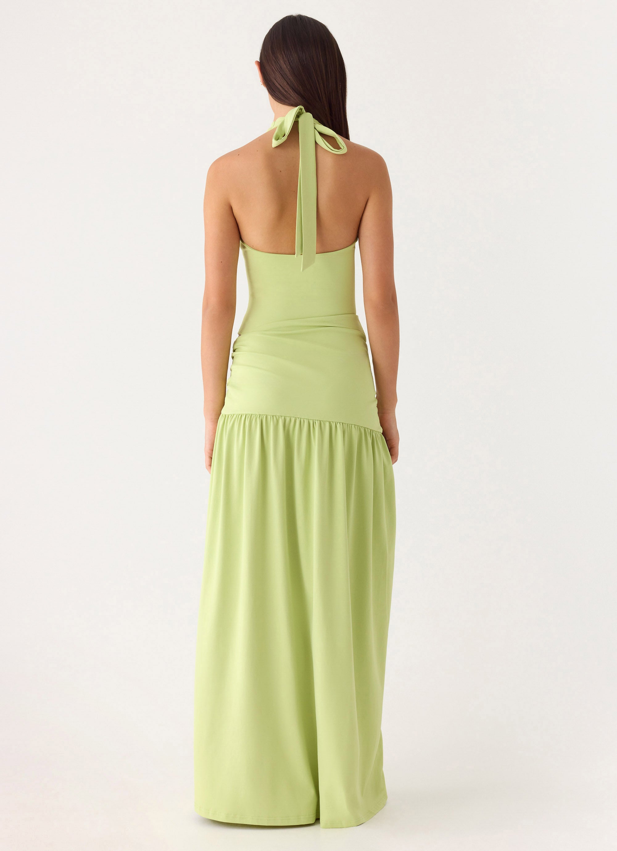 My Answer Bodysuit Maxi Dress