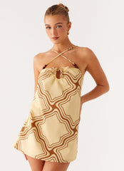 Naomi Criss Cross Mini Dress