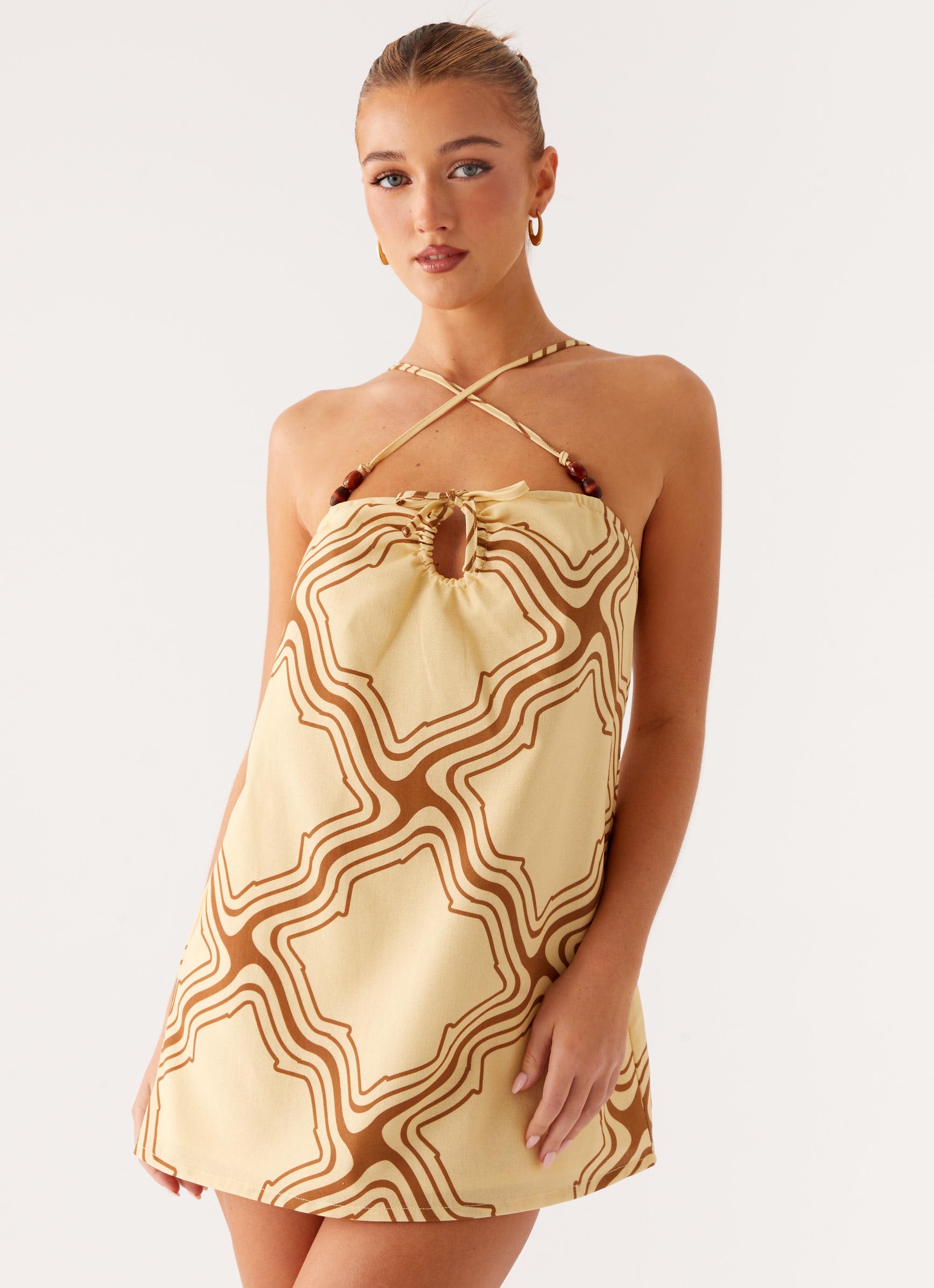 Naomi Criss Cross Mini Dress