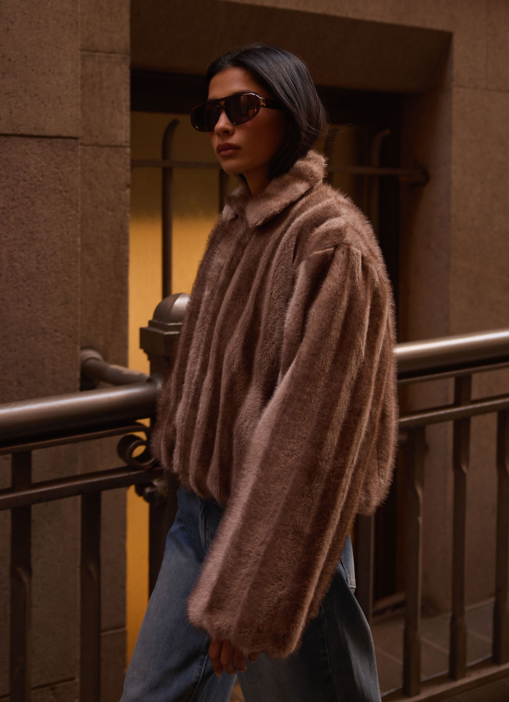 Naylor Faux Fur Jacket