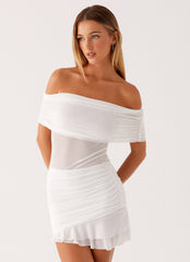 Nelly Off Shoulder Mini Dress