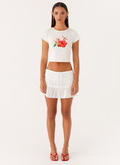 Nicolette Ruched Skort