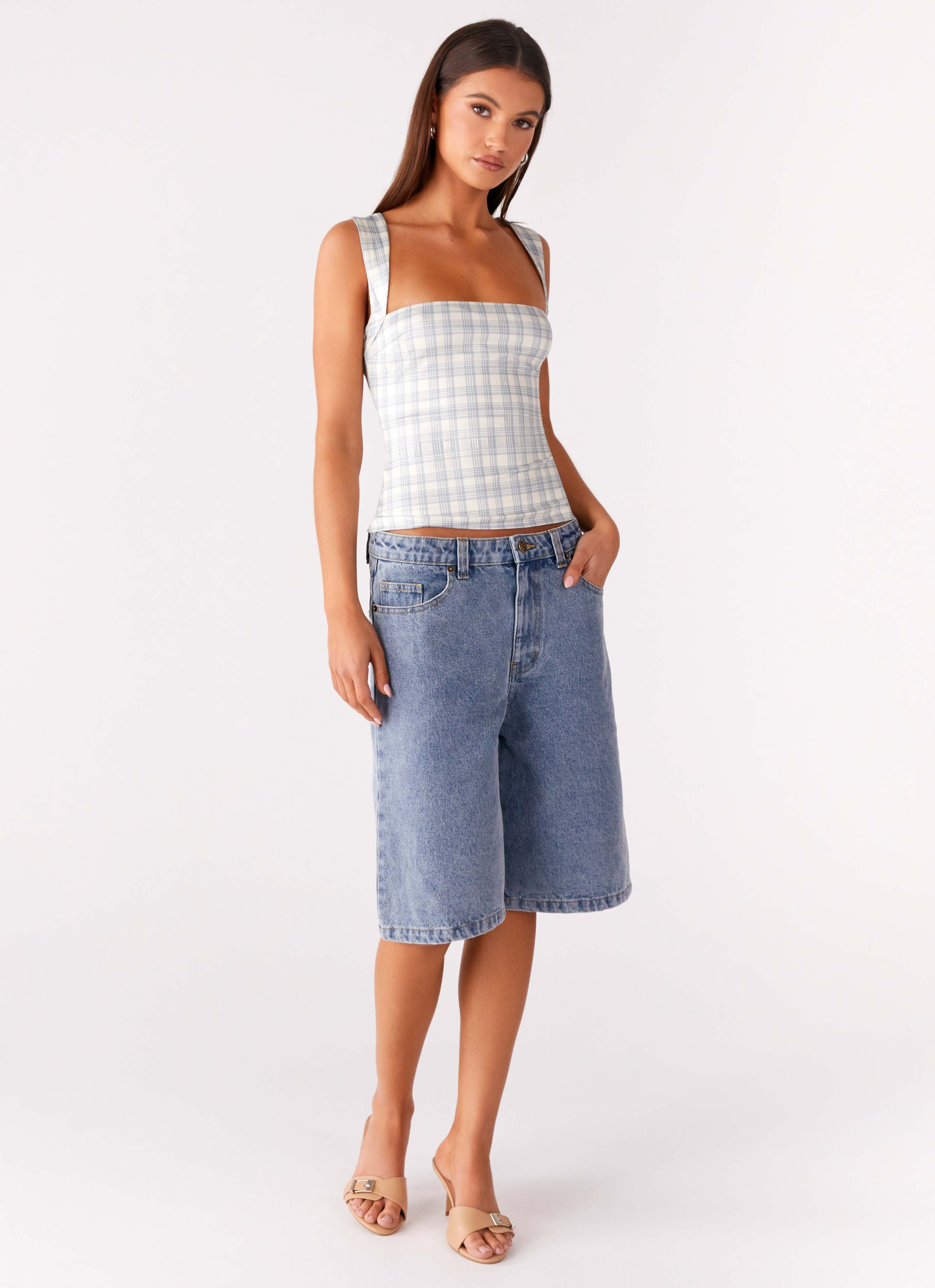 No Drama Strap Top