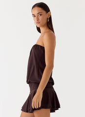 Noreen Strapless Mini Dress