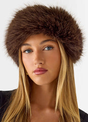 North Pole Faux Fur Headband