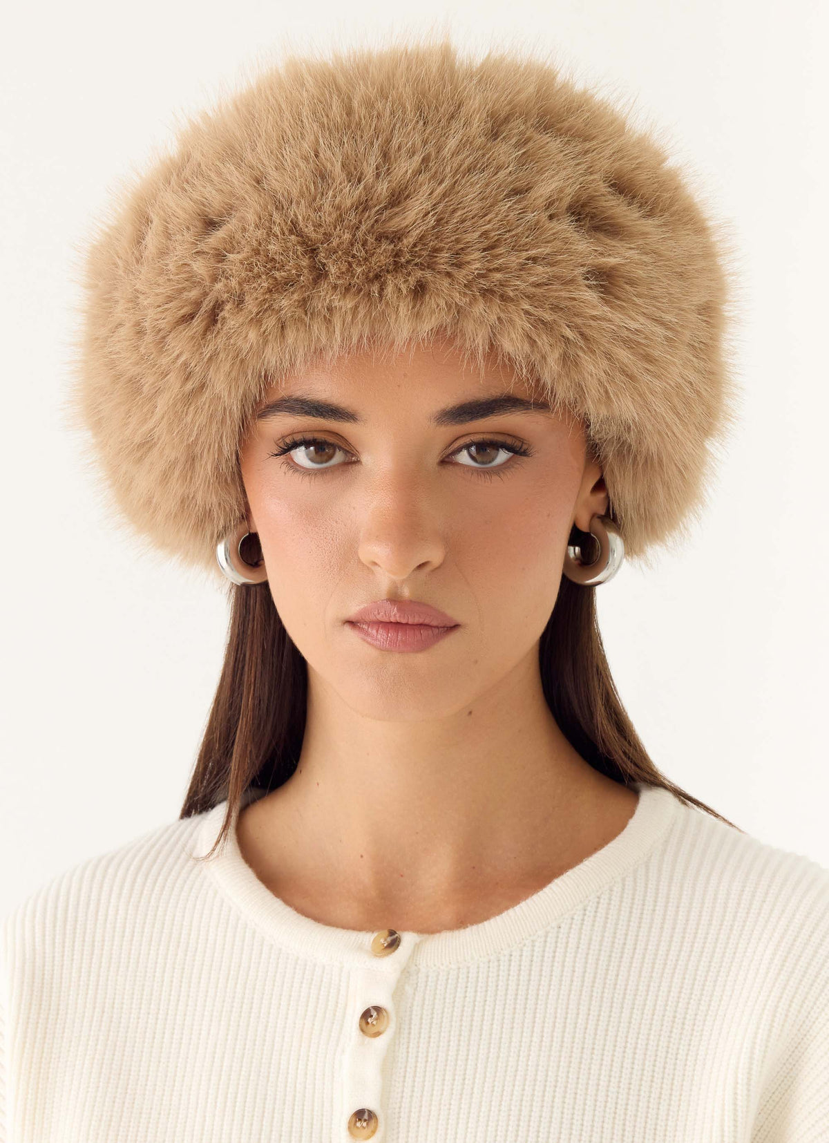 North Pole Faux Fur Headband