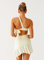 Not Your Fan Cut Out Mini Dress