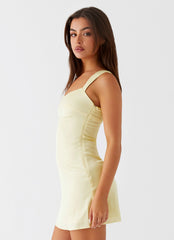 Odette Satin Mini Dress