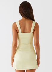 Odette Satin Mini Dress