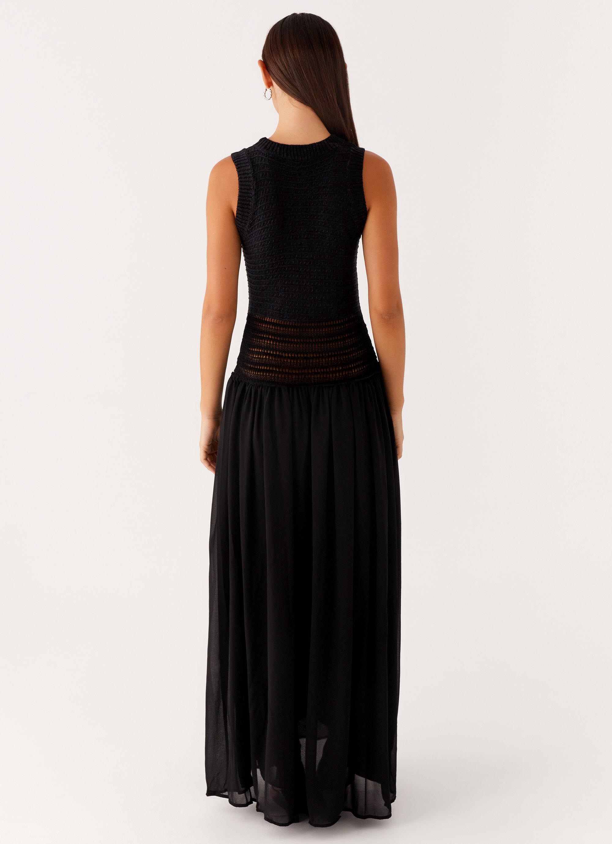 Off Grid Crochet Maxi Dress