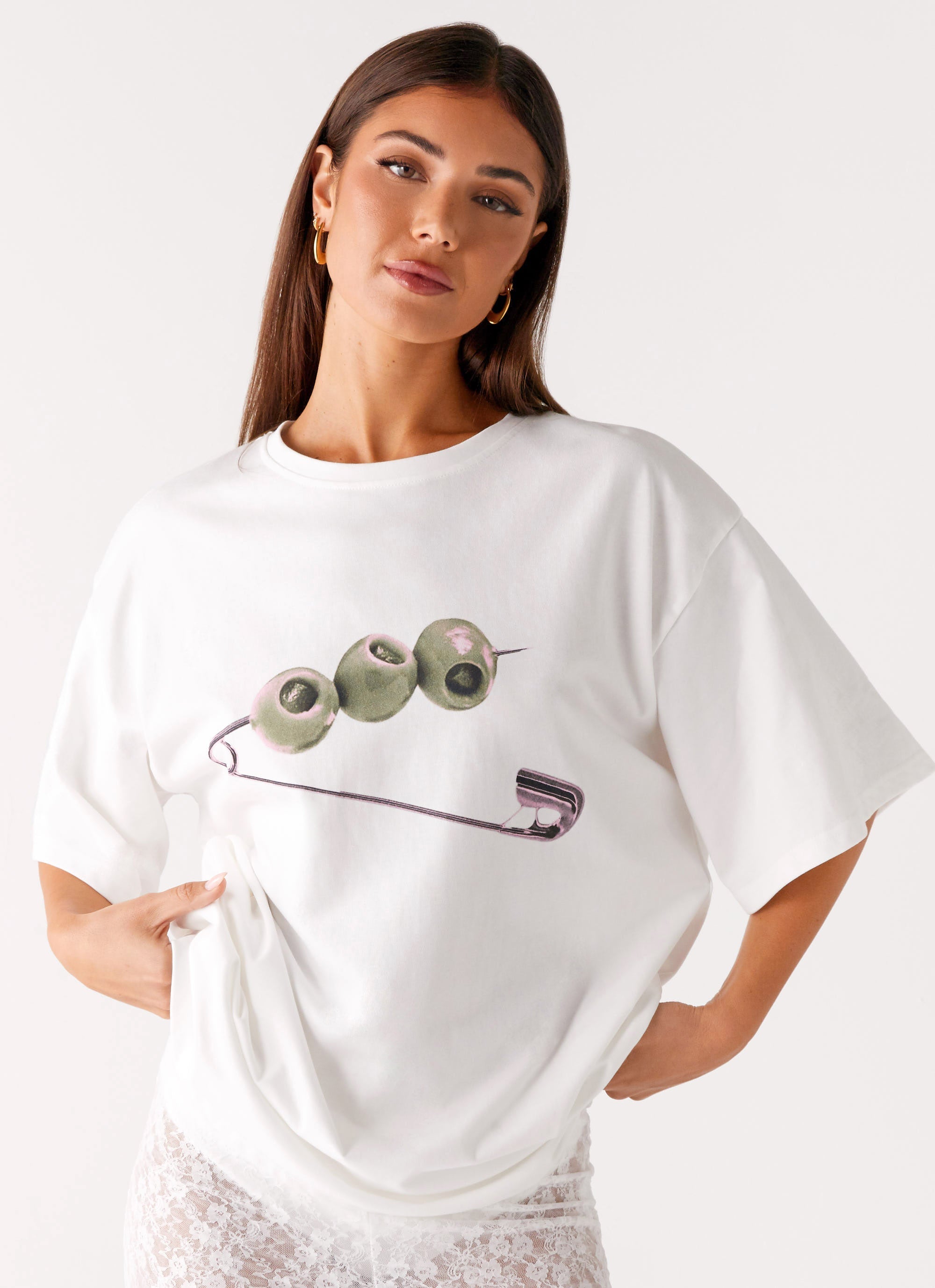 Olive Oversized Tee