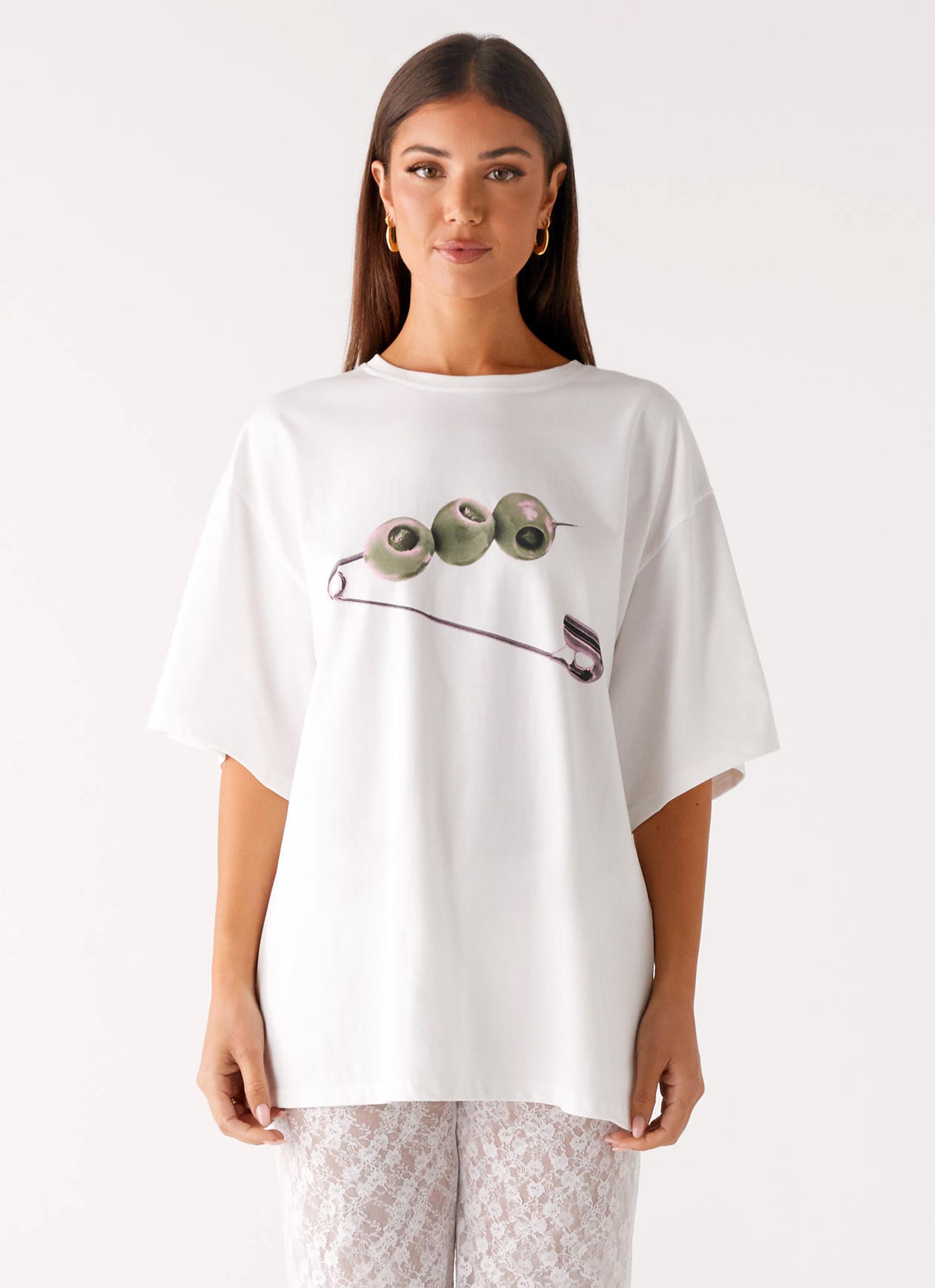 Olive Oversized Tee