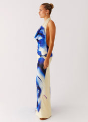 Only A Feeling Cowl Neck Maxi Dress