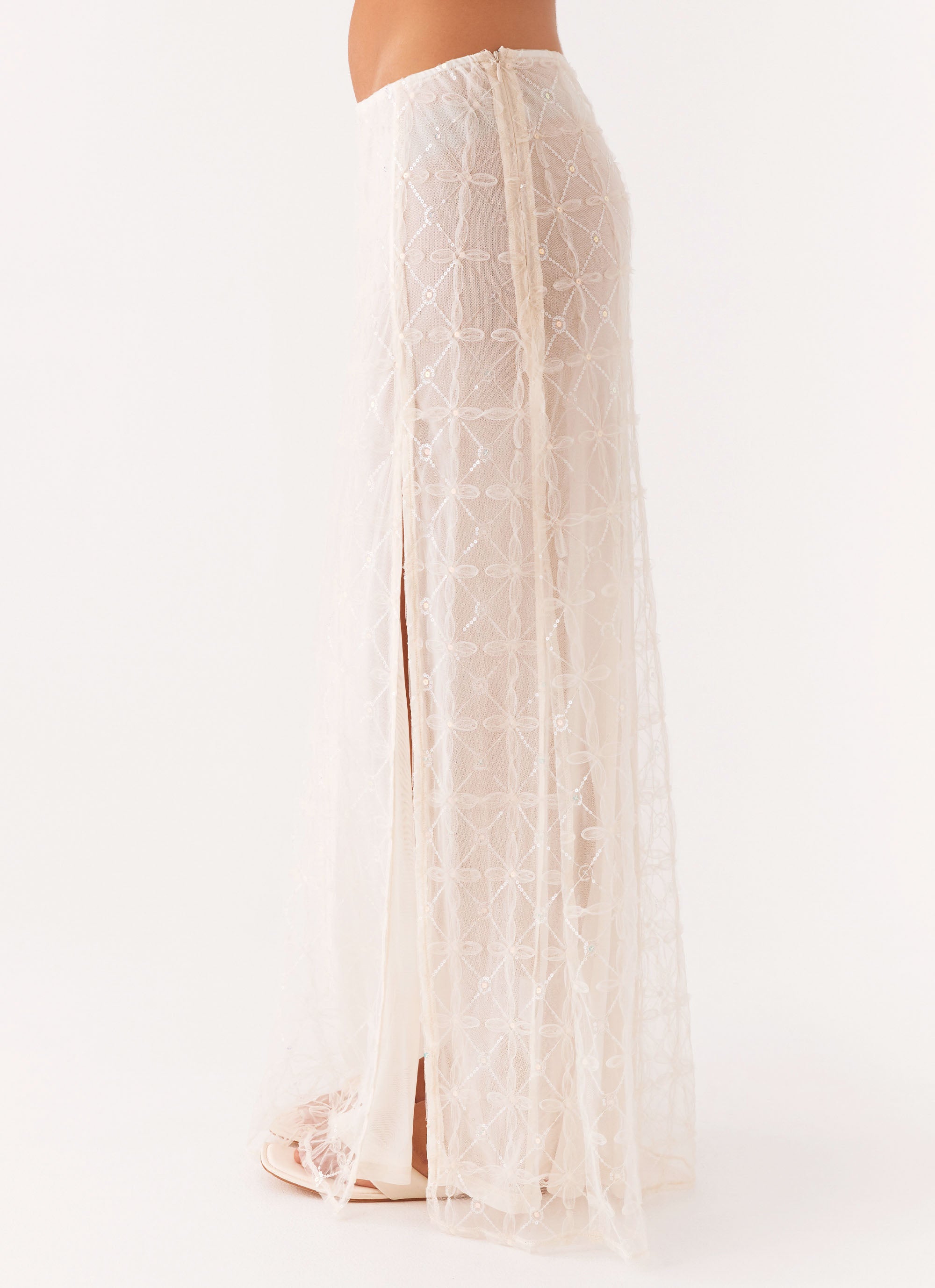 Opal Sequin Maxi Skirt