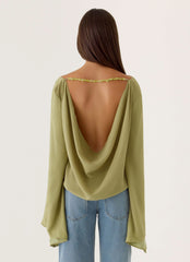 Orelia Long Sleeve Top