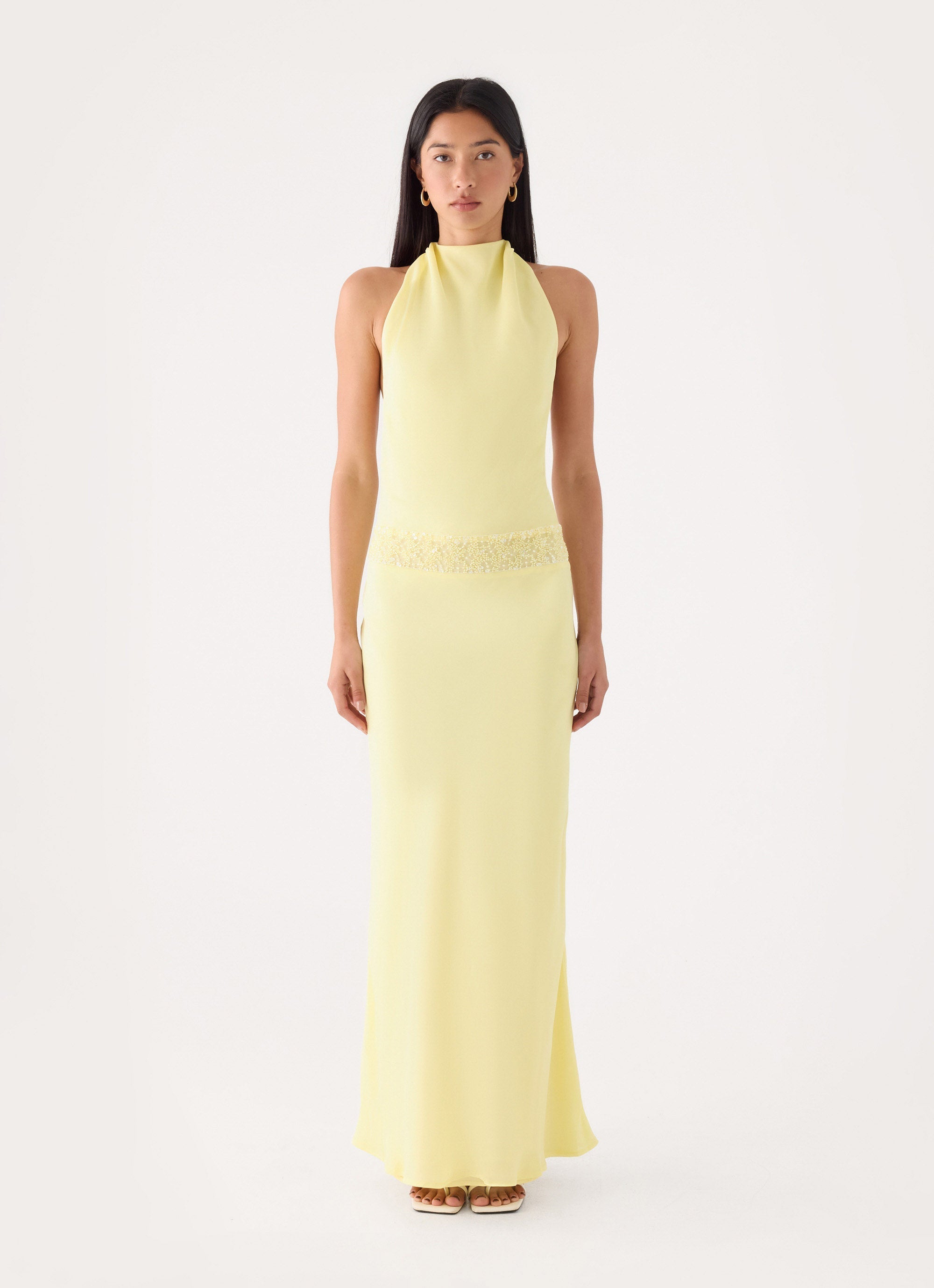 Oria Halter Maxi Dress