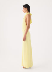 Oria Halter Maxi Dress
