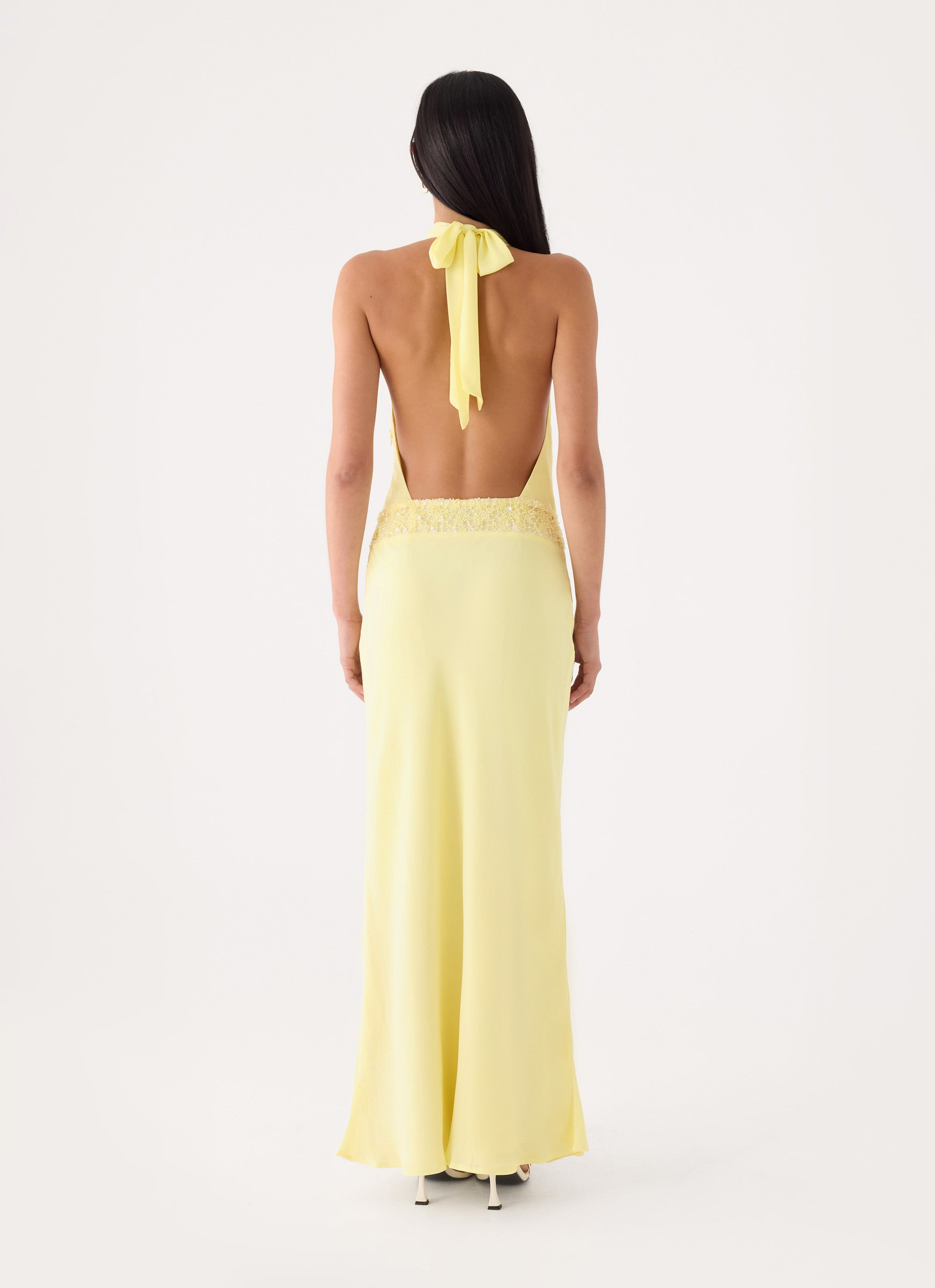 Oria Halter Maxi Dress