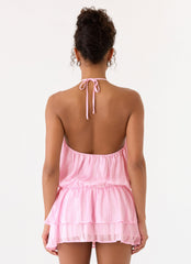 Parade Halter Mini Dress