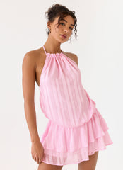 Parade Halter Mini Dress