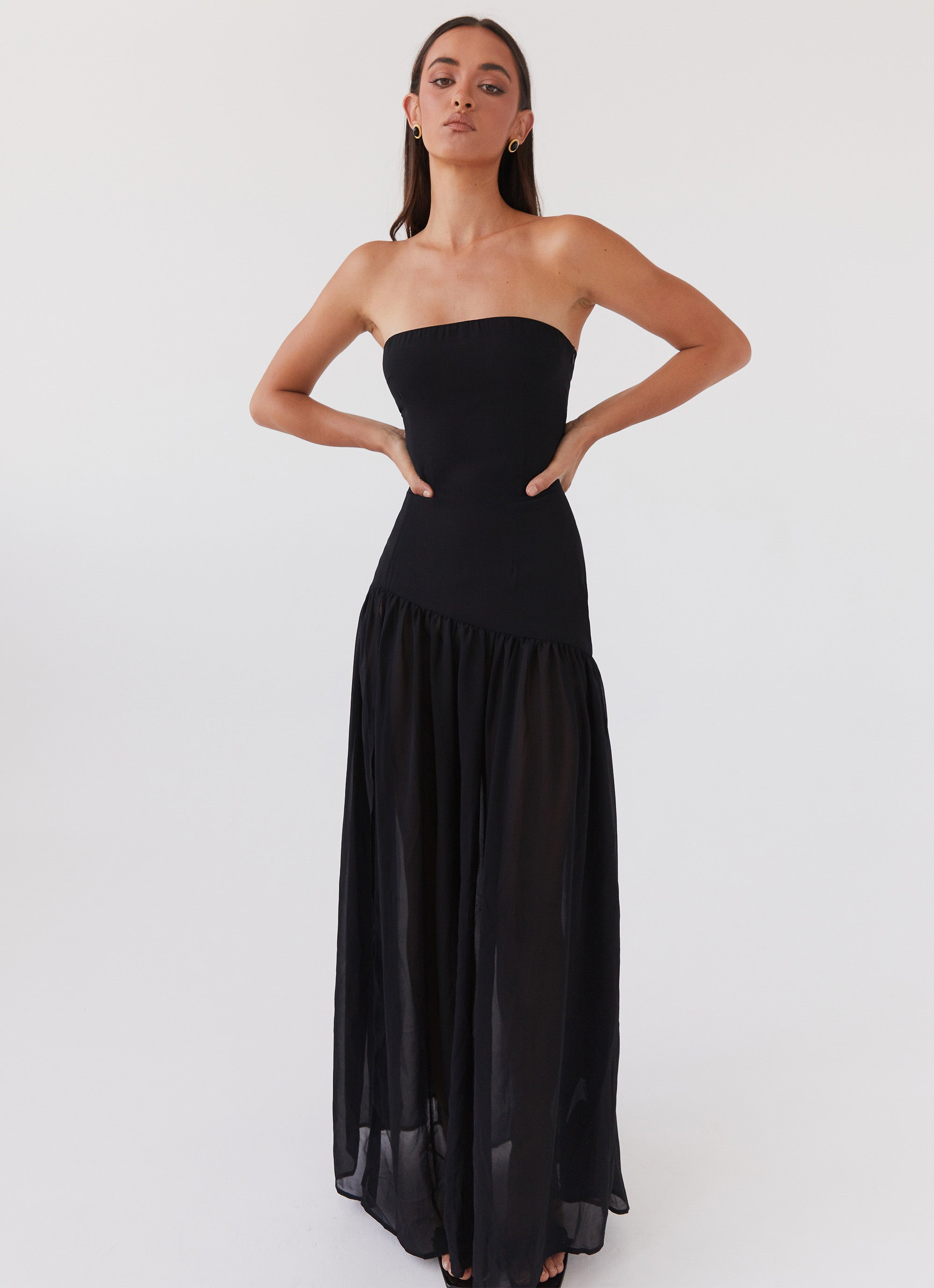 Eden Strapless Maxi Dress