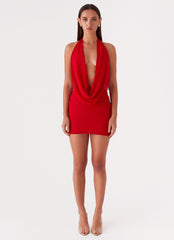 Elysia Chiffon Mini Dress