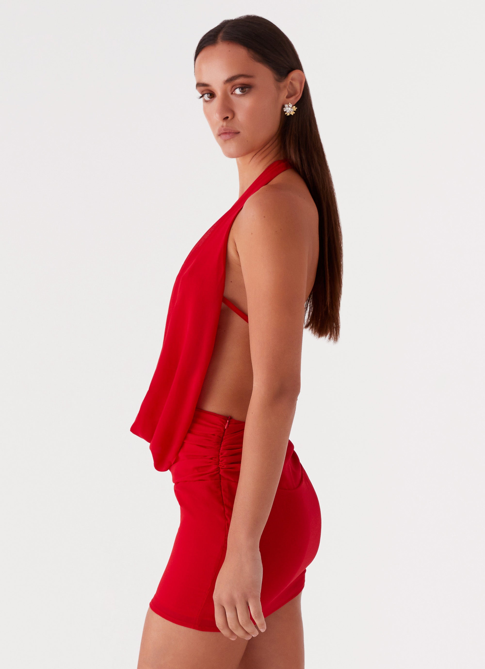 Elysia Chiffon Mini Dress