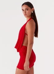 Elysia Chiffon Mini Dress