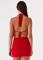 Elysia Chiffon Mini Dress
