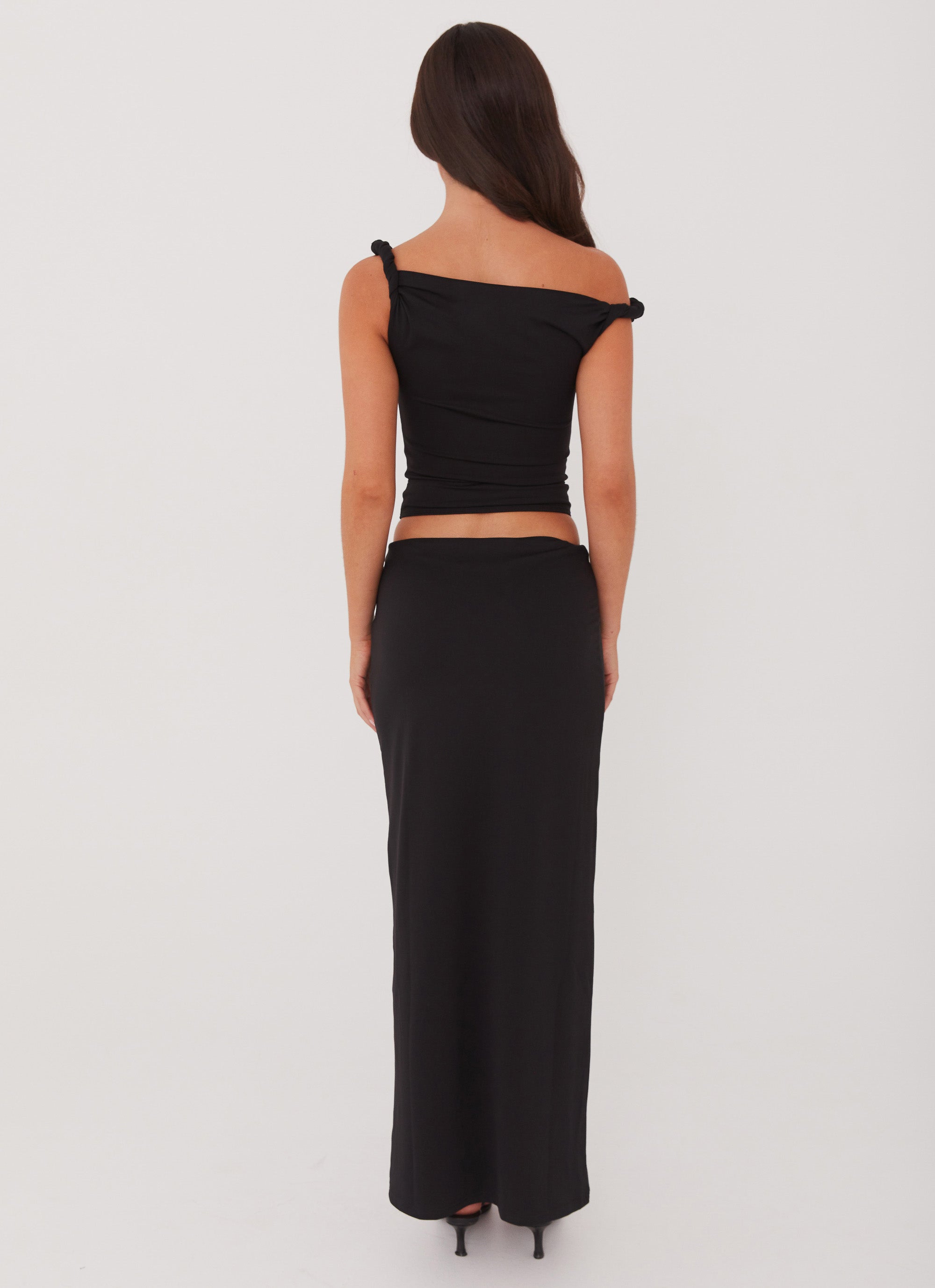 Solace Soul Twist Shoulder Top