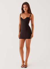 Naomi Backless Mini Dress