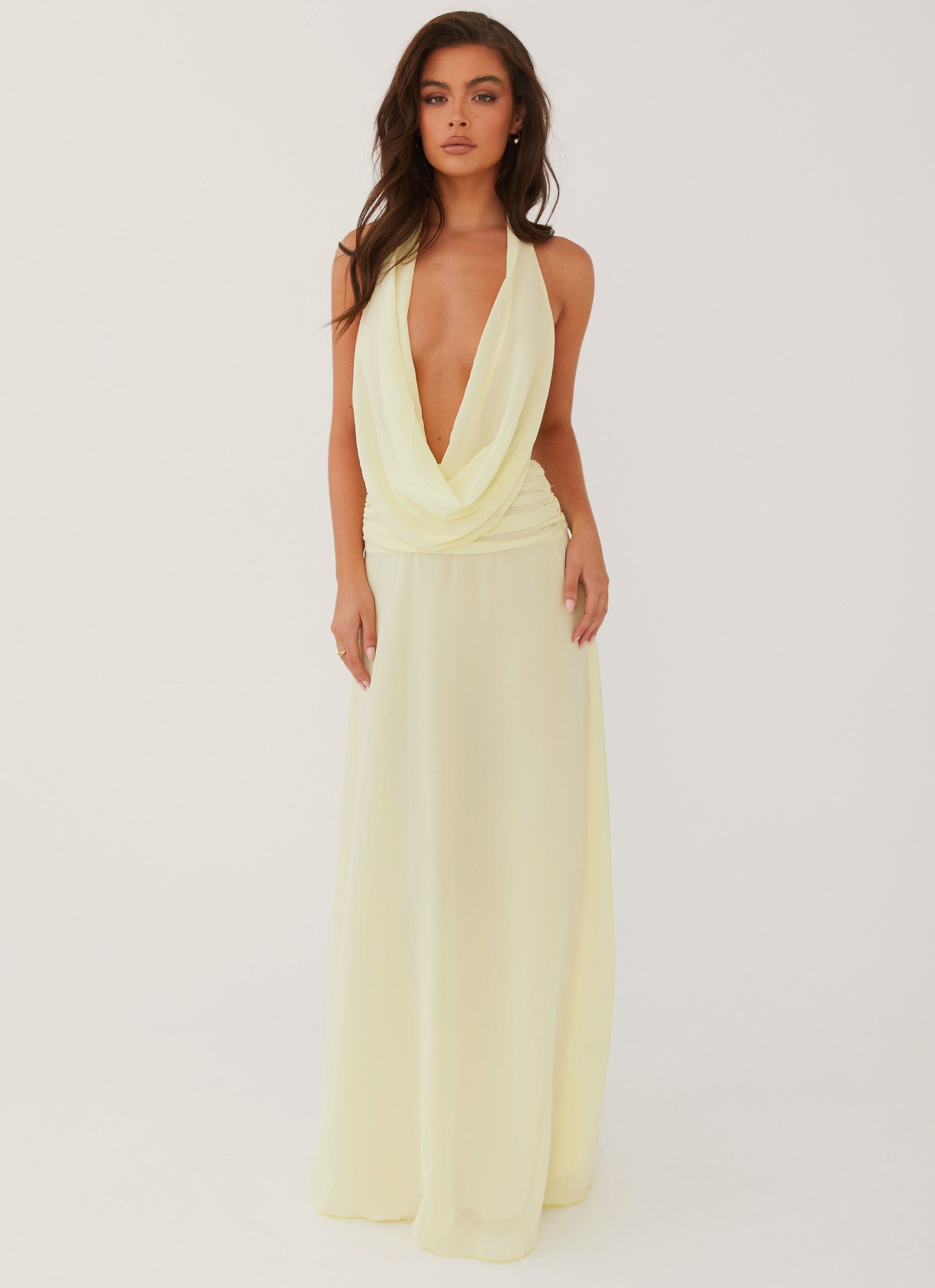 Elysia Chiffon Maxi Dress