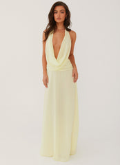 Elysia Chiffon Maxi Dress