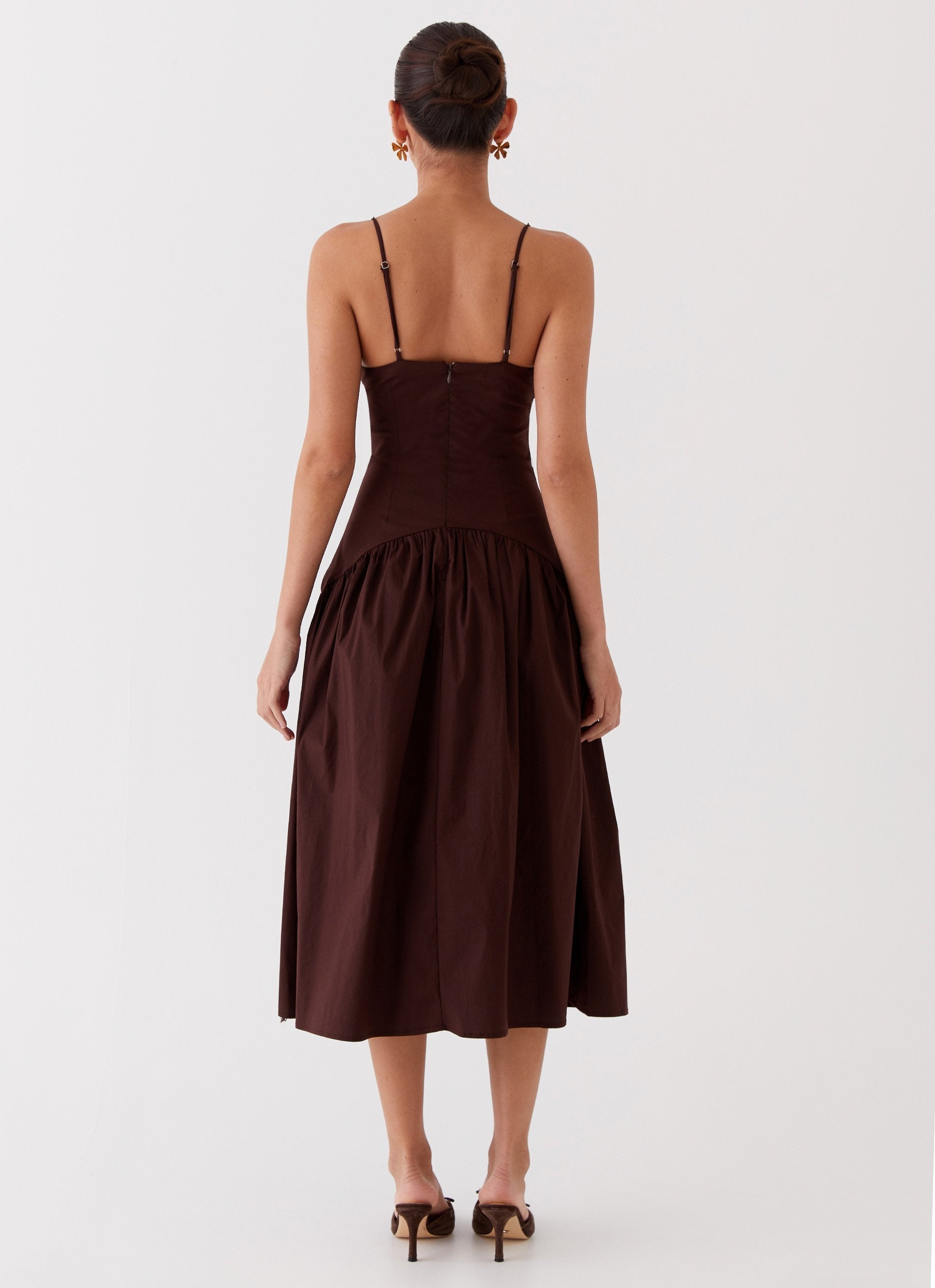 Yvette Corset Midi Dress