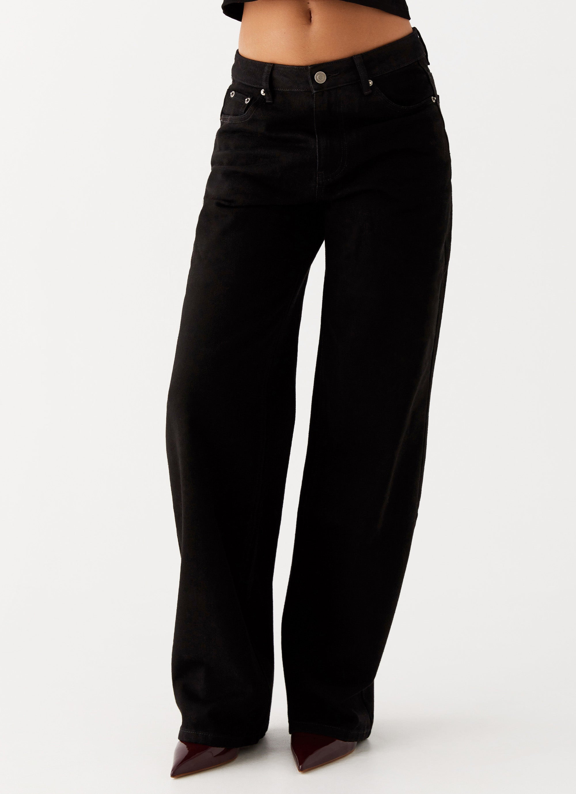 Keanna Low Rise Denim Jeans