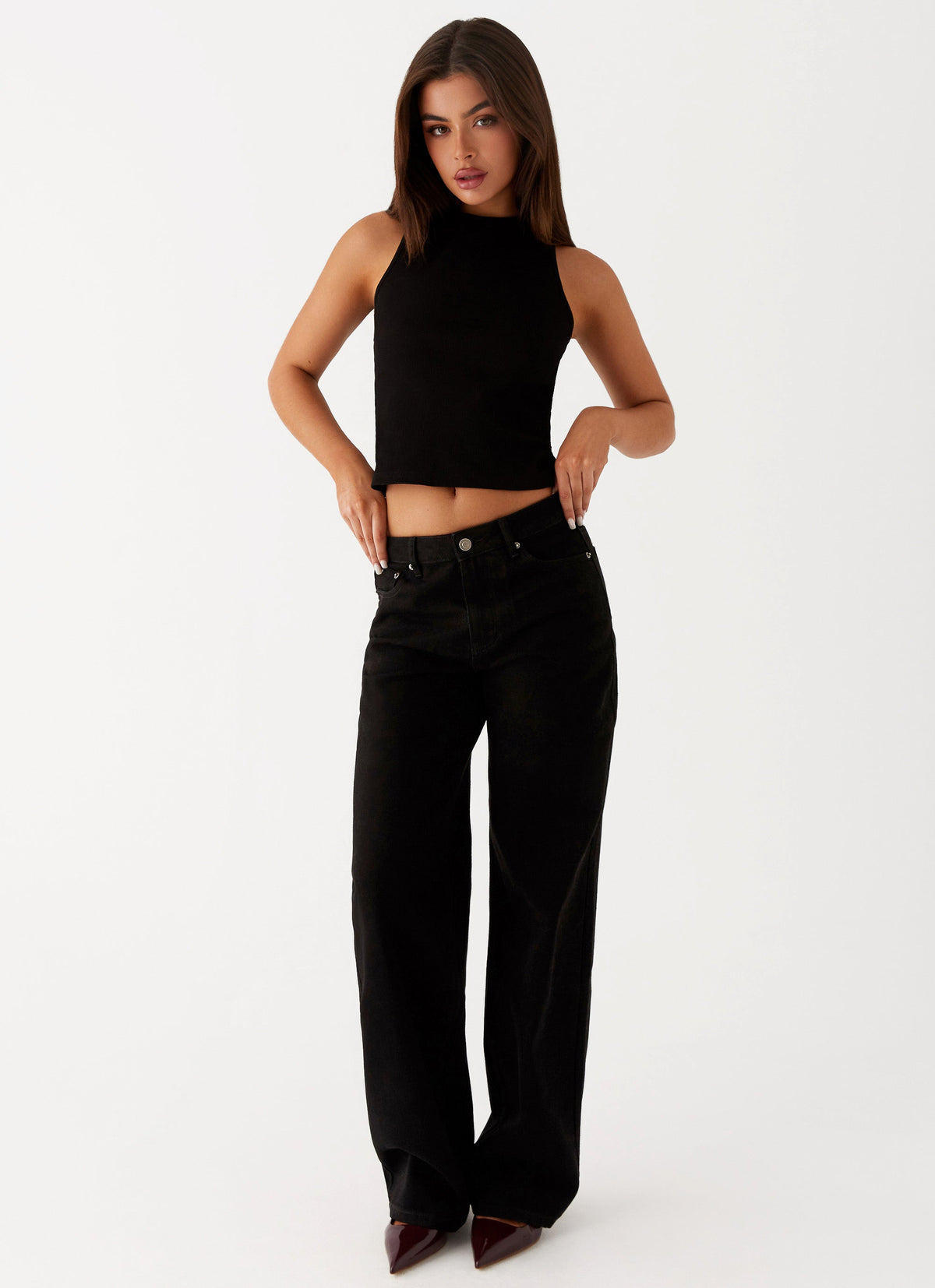 Keanna Low Rise Denim Jeans