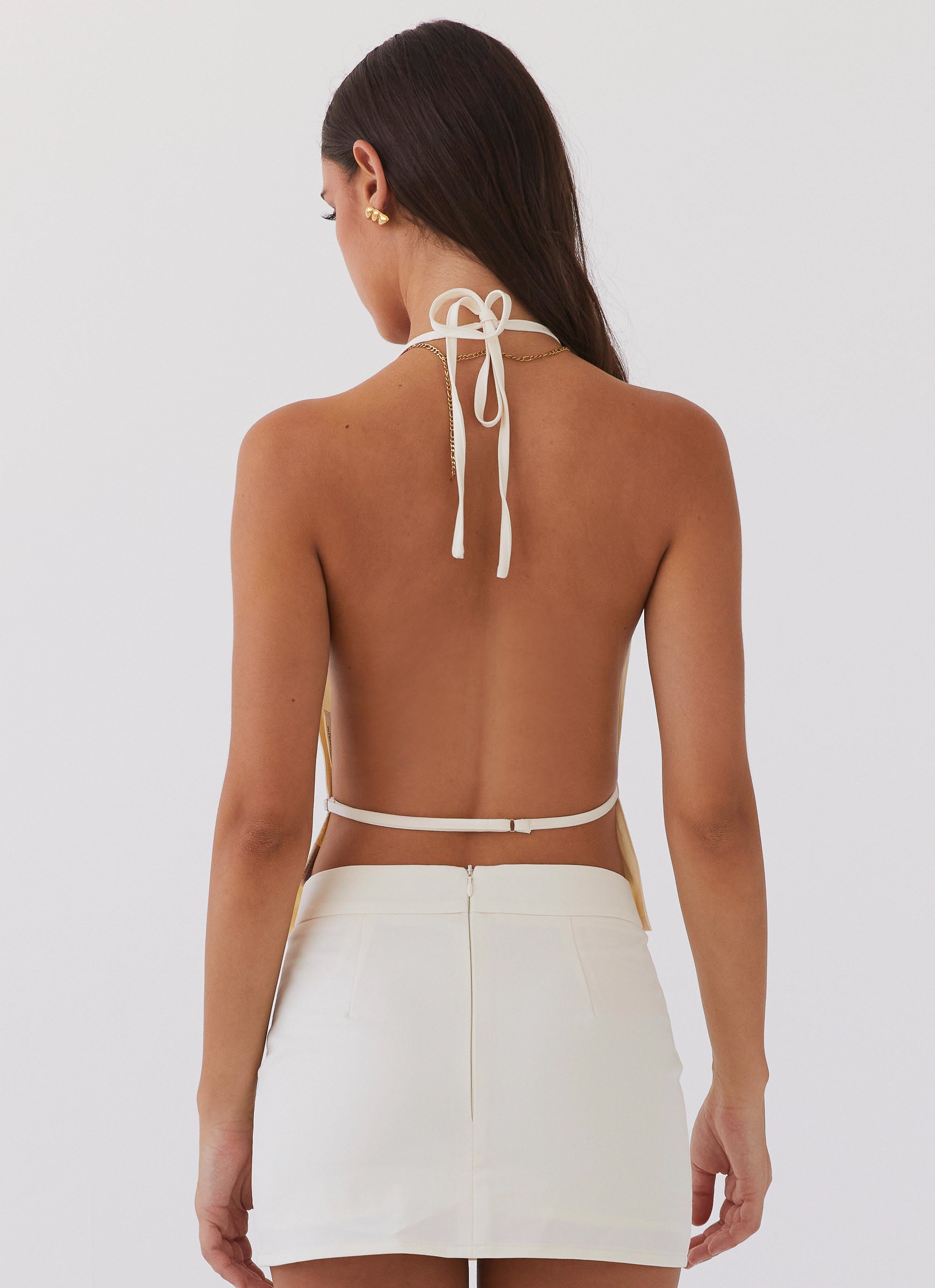 Sarah Halterneck Vest Top