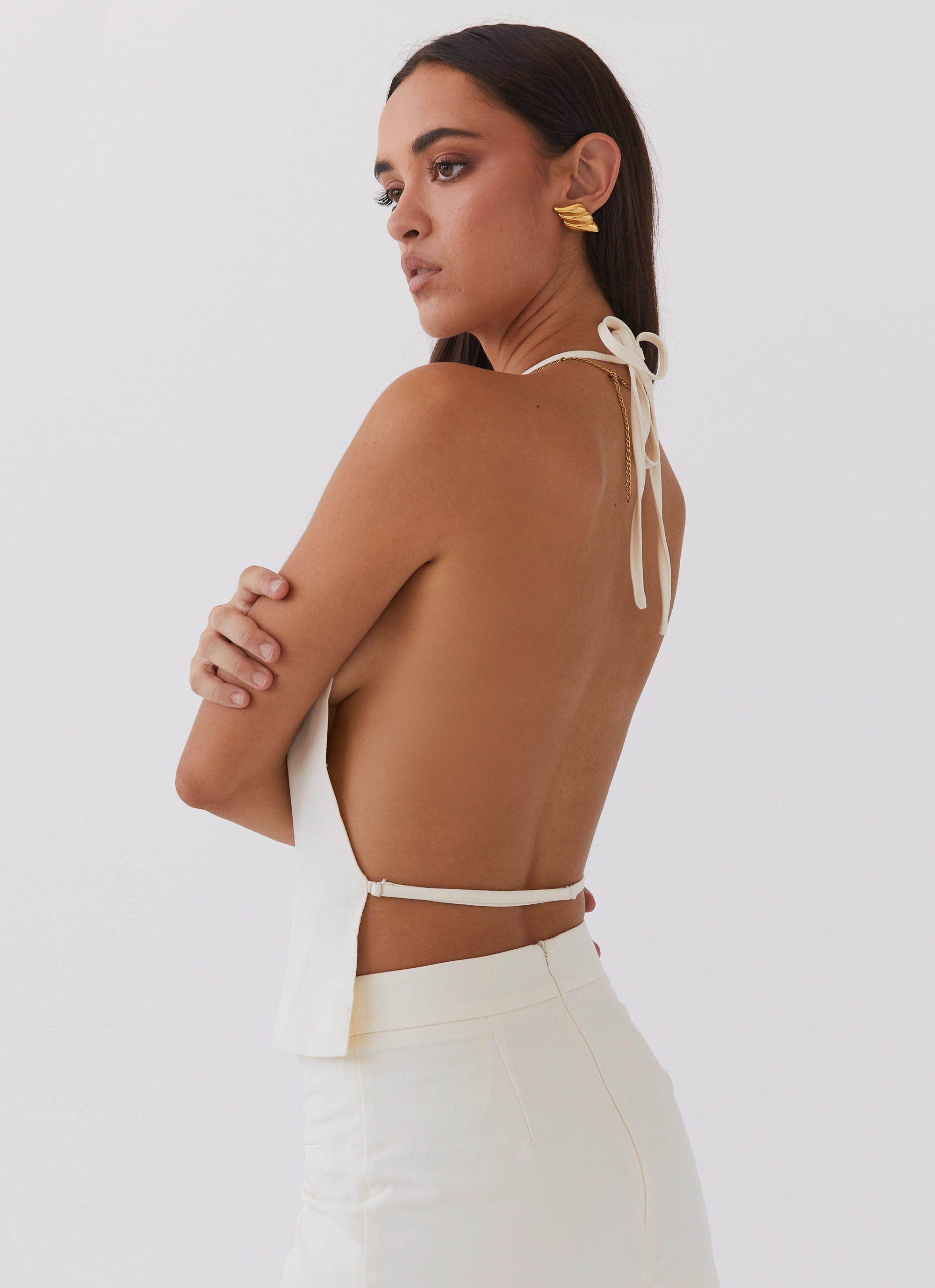 Sarah Halterneck Vest Top