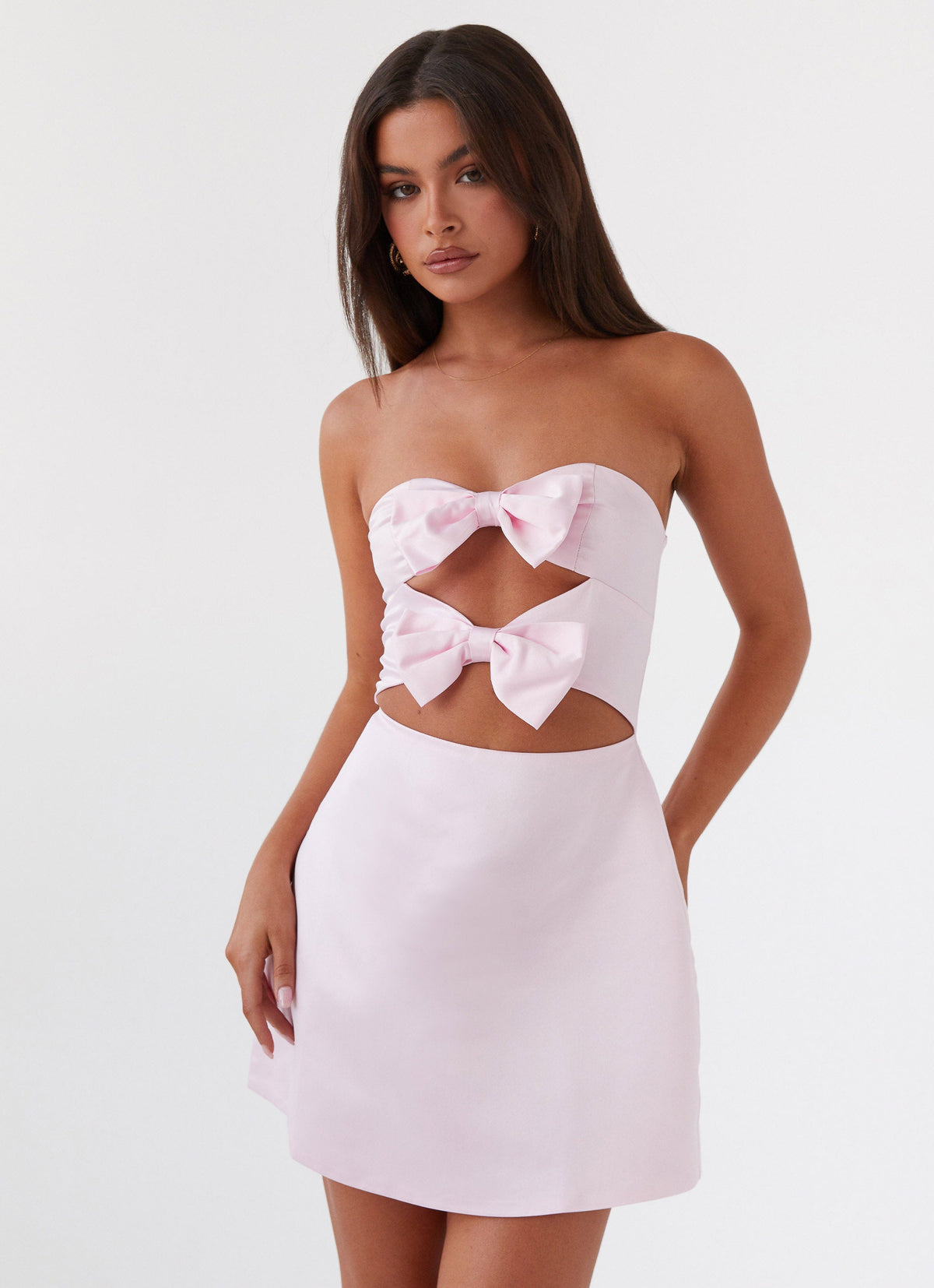 Girl Crush Bow Mini Dress