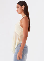 Sunbeam Mesh Top