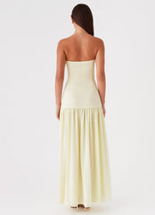 Eden Strapless Maxi Dress