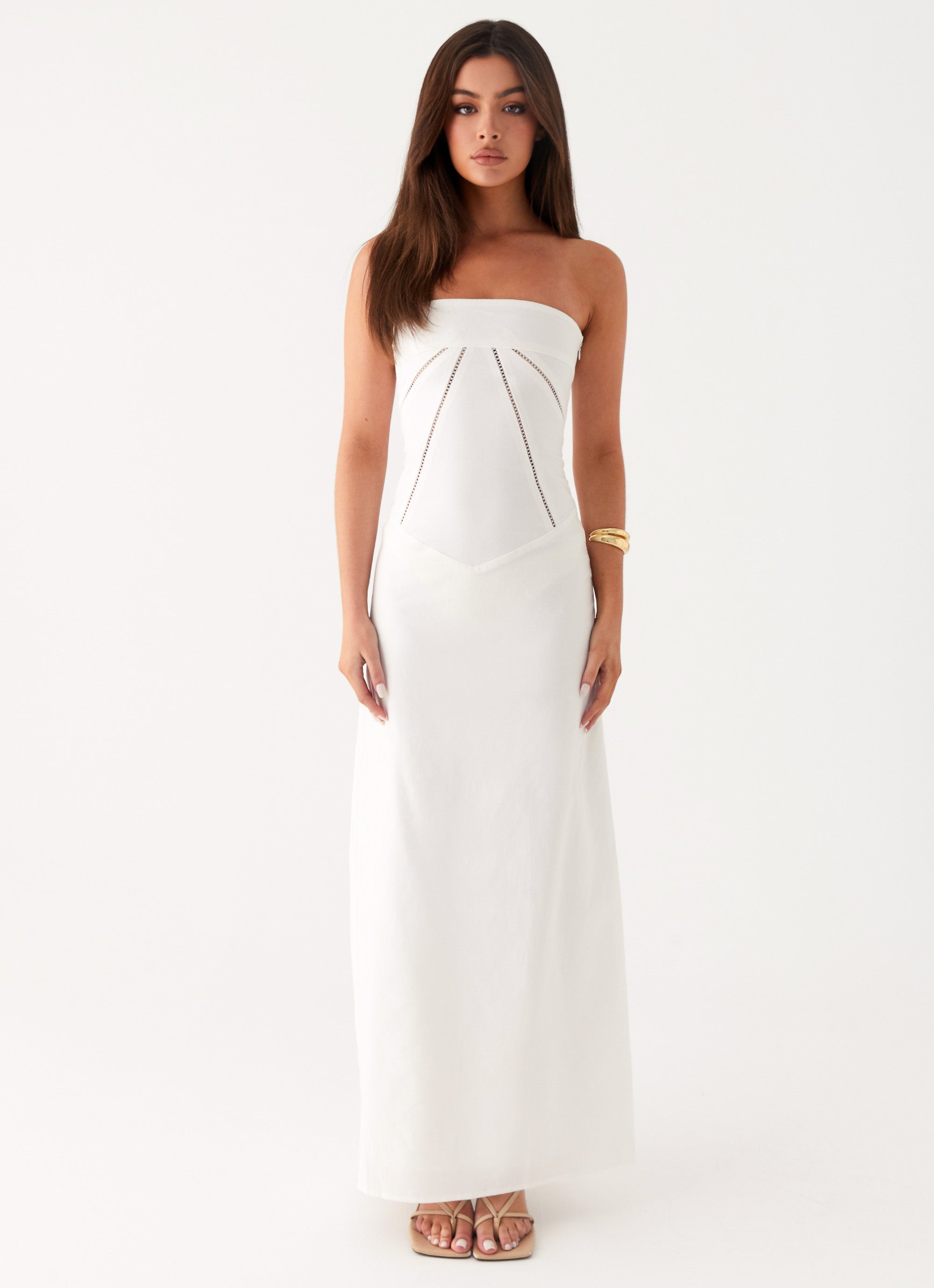 Cerisa Linen Maxi Dress