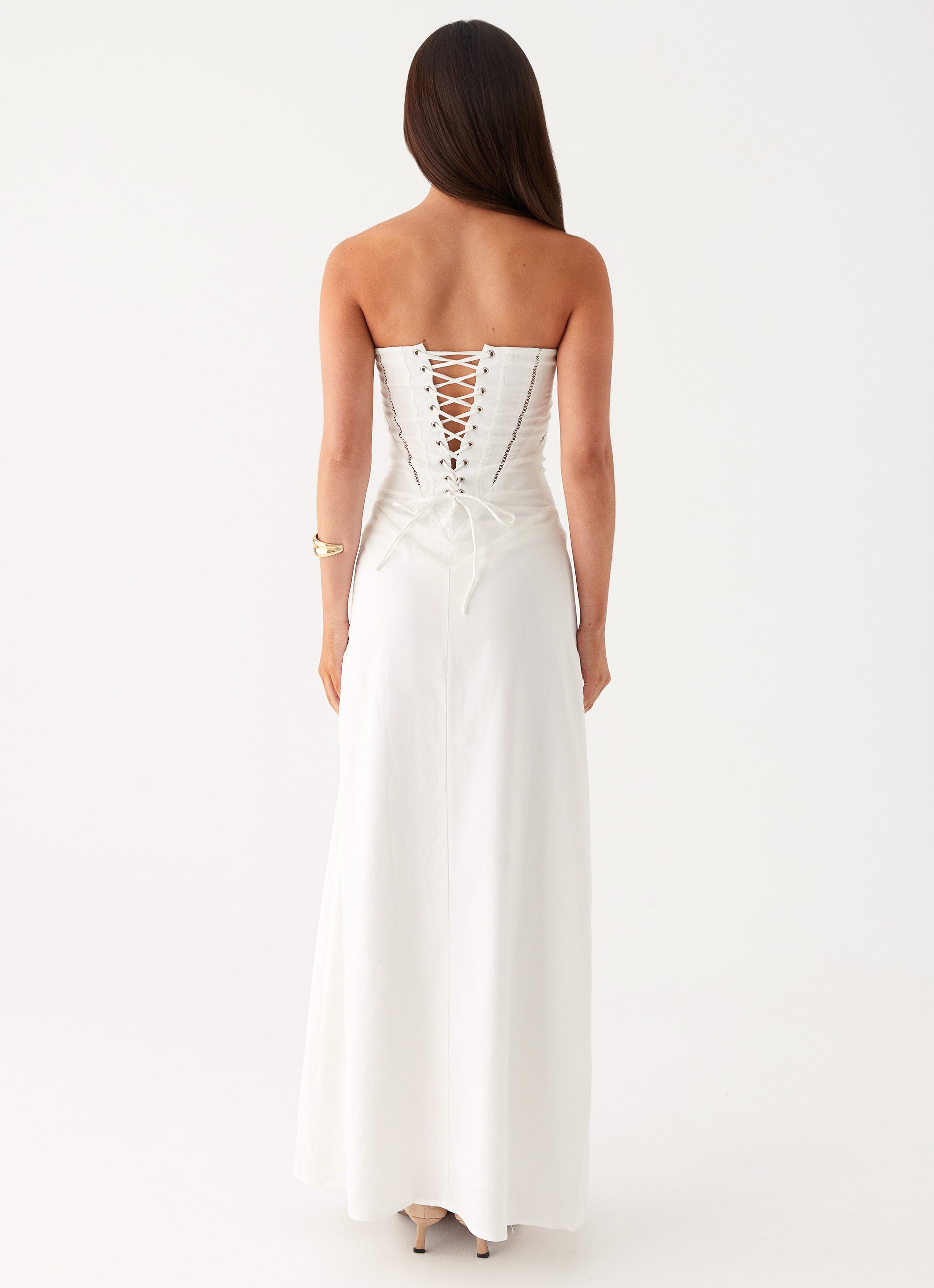 Cerisa Linen Maxi Dress