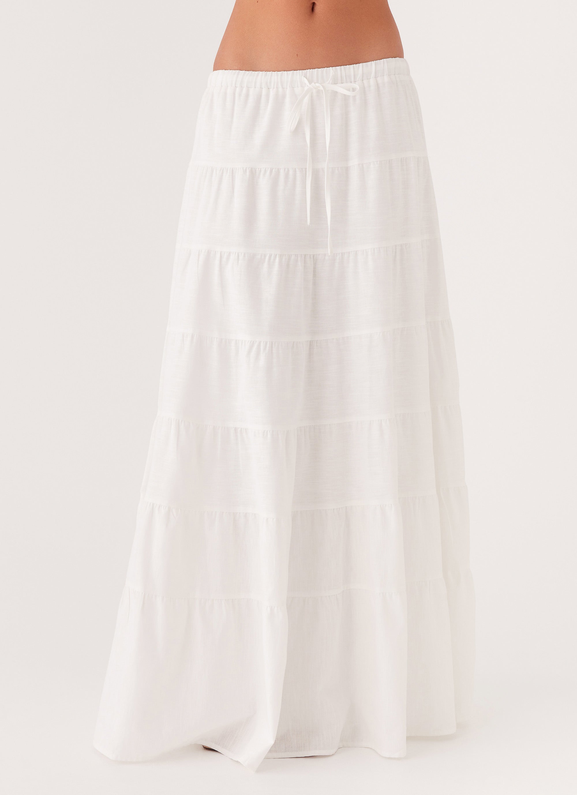 Mariella Linen Maxi Skirt