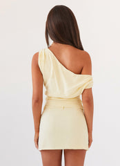 Marissa Linen Mini Skirt