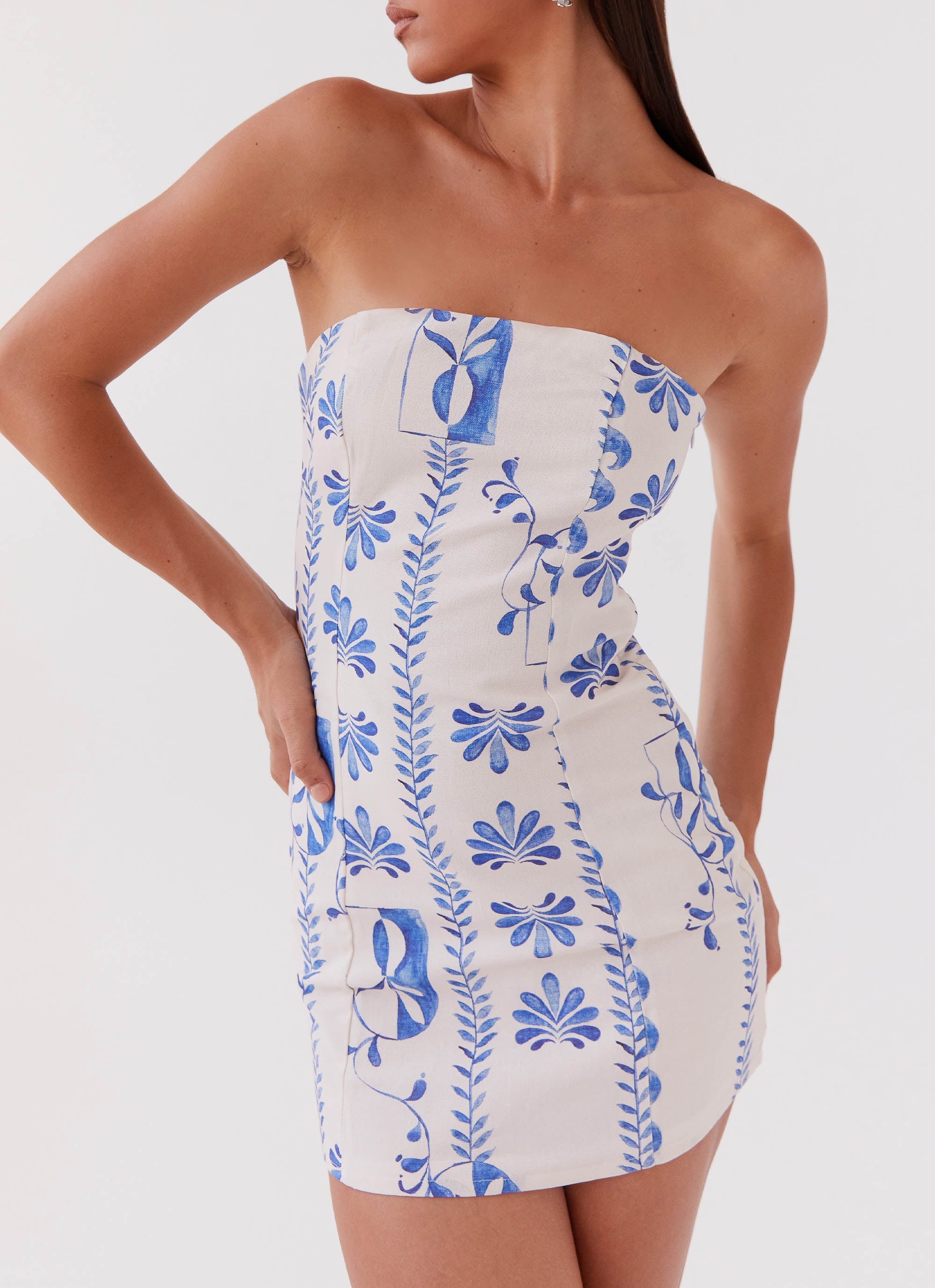 Freya Linen Tube Dress